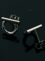 thumb Fashion Exquisite Small Women Titanium Stud Earrings 2