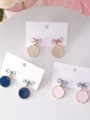 thumb Alloy With Gold Plated Cute Bowknot Drop Earrings 0