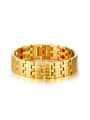 thumb Luxury Gold Plated Geometric Shaped Magnets Bracelet 0