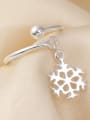 thumb Creative Snow Pendant Wedding Accessories Opening Ring 1