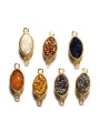 thumb Marquise Natural Crystal Gold Plated Pendant 4