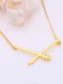 thumb High-grade 16K Gold Plated Arrow Shaped Necklace 1