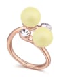 thumb Chanz using austrian elements in Austria pearl ring edge jewelry with you 2