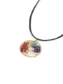 thumb Colorful Natural Stones Handmade Women Necklace 0