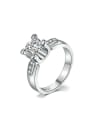 thumb Western Style New Design Engagement Ring with Zircons 0