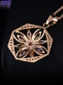 thumb Gold Plated Geometric Necklace 2