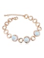 thumb Fashion Champagne Gold Plated Imitation Pearls Alloy Bracelet 3