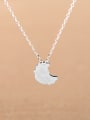 thumb Simple Little Chick Silver Necklace 0