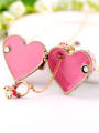 thumb Alloy Gold Plated Heart-Shaped Box Sweater Necklace 2