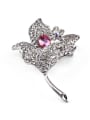 thumb new Flower-shaped Crystals Brooch 3