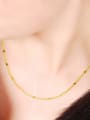 thumb Elegant Simply Style Flower Shaped Gold Plated Necklace 1