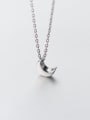 thumb S925 Silver Smonth Moon Necklace 0