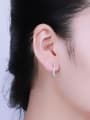 thumb Charming Geometric Shaped Zircon Earrings 1