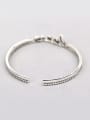 thumb Retro LOVE Silver Opening Bangle 2