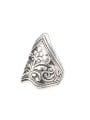 thumb Retro style Personalized Alloy Carved Ring 0