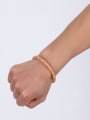 thumb Trendy Light Brown Artificial Leather Bracelet 1