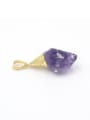 thumb Simple Irregular Natural Crystal Pendant 2