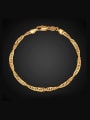 thumb 18K Gold Plated Fashion Wave Bracelet 0