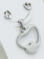 thumb Heart-shaped Stainless Steel Set 0