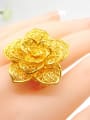 thumb Personality Flower Shaped Women Ring 1