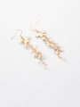 thumb Alloy With Gold Plated Fashion Charm Hook Earrings 1
