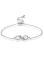 thumb All-match Figure 8 Shaped Zircon Bracelet 0