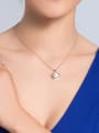 thumb 2018 2018 Fashion Freshwater Pearl Hollow Round Necklace 1