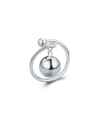 thumb Smooth Ball National Style Women Opening Ring 0