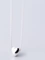 thumb 925 Sterling Silver With 18k Gold Plated Classic Heart Necklaces 2