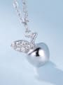 thumb 2018 925 Silver Apple Necklace 2