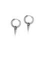 thumb 316L Surgical Steel With Platinum Plated Punk Irregular Stud Earrings 0