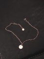 thumb Temperament Rose Gold Plated Anklet 1