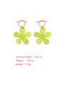 thumb Alloy With Platinum Plated Fashion Geometric  Acrylic Drop Earrings 2