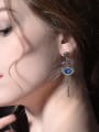 thumb Natural Stones Geometric Shaped Western Style Women Drop Earrings 1