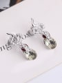 thumb 2018 Alloy White Gold Plated Fashion Artificial Stones Two Pieces Jewelry Set 2