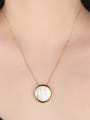 thumb Copper With  Shell Classic Round Necklaces 1