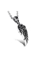 thumb Personalized Little Wing Titanium Necklace 0