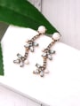 thumb Retro Style Simple Artificial Pearls Stud Earrings 2