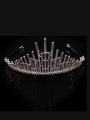 thumb Sparking Luxury Micro Pave Zircons Wedding Hair Accessories 0