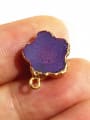 thumb Simple Flowery Natural Amethyst Crystal Pendant 1