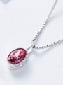 thumb 2018 S925 Silver Crystal Necklace 2
