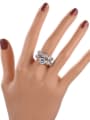 thumb Hollow Two Pieces Hot Selling White Women Ring 1