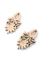 thumb Exquisite Rhinestones Stud Chandelier earring 1