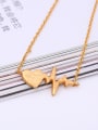 thumb Fresh 16K Gold Plated Heart Shaped Necklace 2