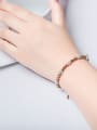 thumb Stainless Steel With Rose Gold Plated Fashion Charm Bracelets 1