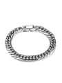 thumb Fashionable High Polished Stainless Steel Bracelet 0