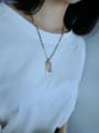 thumb Stainless Steel Rose Gold Shell Necklace 1