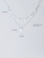 thumb 925 Sterling Silver With  Simplistic  Smooth Round Multi Strand Necklaces 4