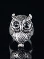 thumb Personalized Owl Resin stones Alloy Ring 1