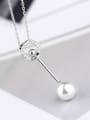 thumb Fashion Freshwater Pearl Silver Necklace 2